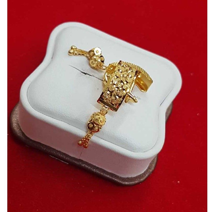 916 Gold Modern Fish Lock Bali