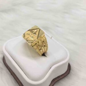 916 Machine Cut Exclusive Gents Ring