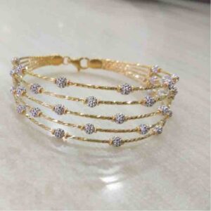 916 Italian ladies cnc beads bracelet