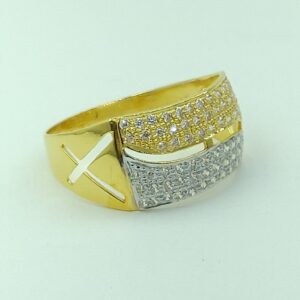 22kt/916 special light weight wedding gents ring