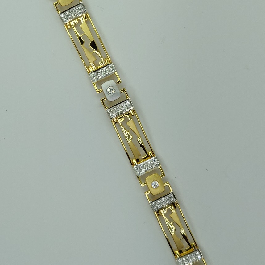 22c/916 light weight gents bracelet