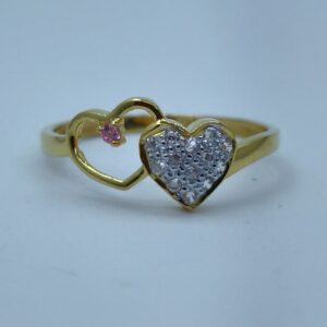 22k 916 cz executive ladies ring
