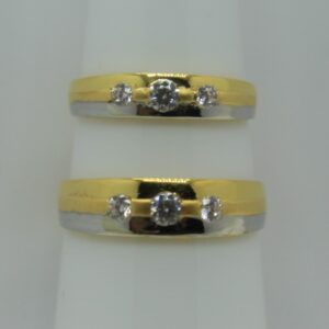 new 22k couples fancy rings