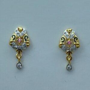 916 hallmark cZ fancy earrings