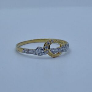 22k/916 very light weight ladies ring001