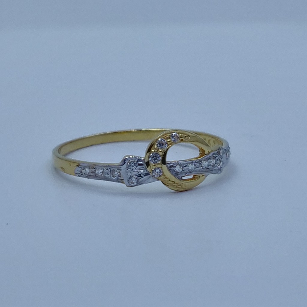 22k/916 very light weight ladies ring001 - Image 2