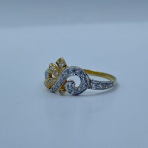 22k light weight fancy ring