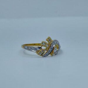 22k light weight fancy ring