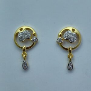 916 cz earrings