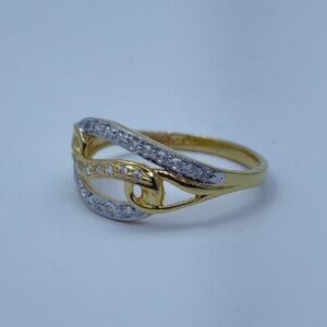 22k gold executive ladies ring