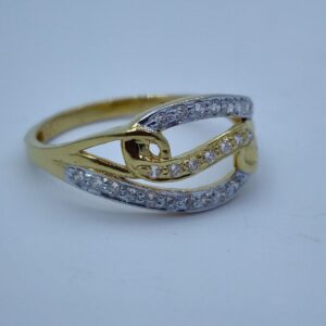 22k gold executive ladies ring