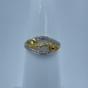 22k gold executive ladies ring