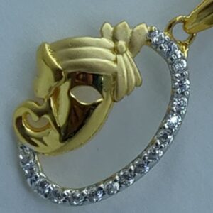 22k/916 executive fancy ganpati pendant