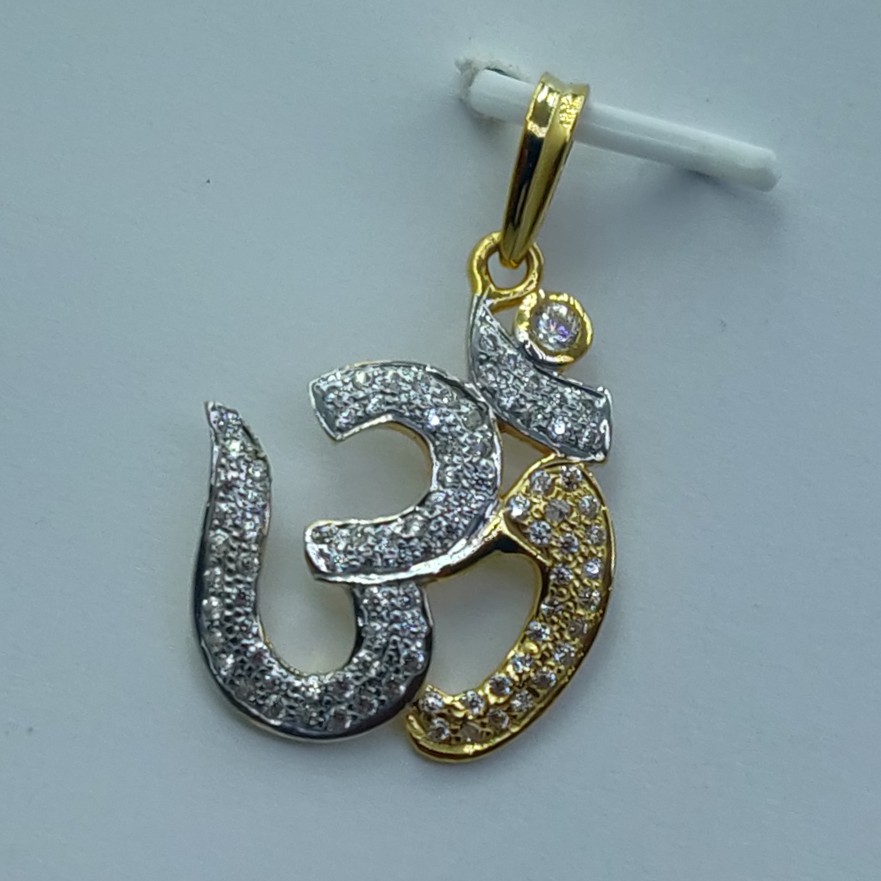 22k Exclusive om pendant - Image 4