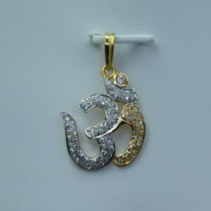 22k Exclusive om pendant