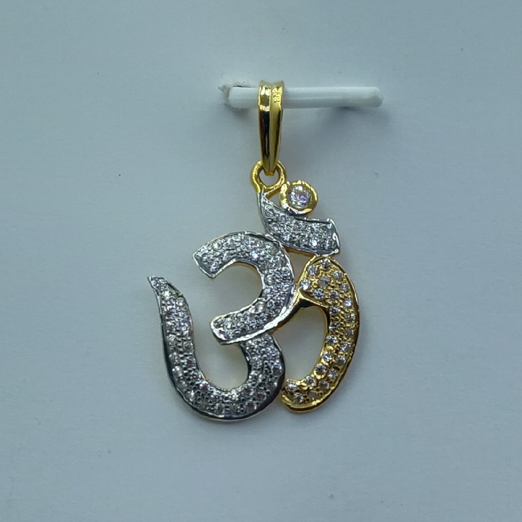 22k Exclusive om pendant - Image 3