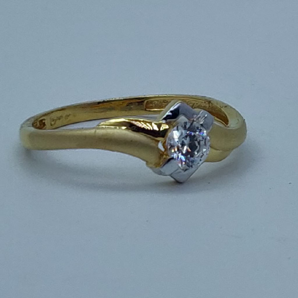 22k light weight fancy ring - Image 2