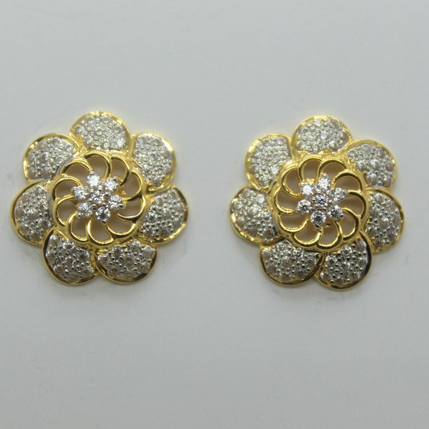 916 light weight round earrings