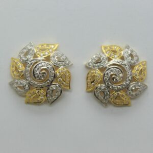 916 gold Round tops for Women