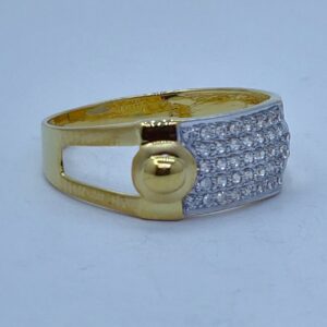 22k light weight executive gents ring