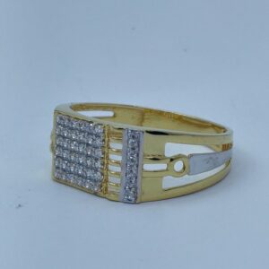22k/916 light weight gents ring
