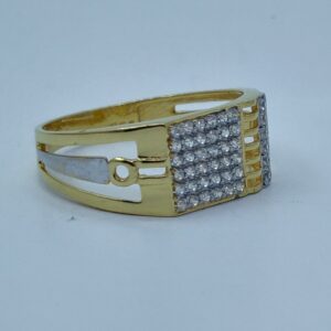 22k/916 light weight gents ring