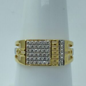 22k/916 light weight gents ring