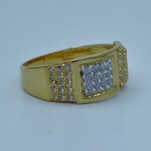 22k light weight gents ring