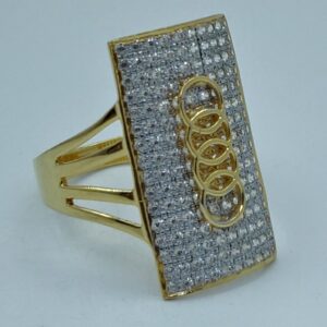 916/22k heavy weight special gents ring