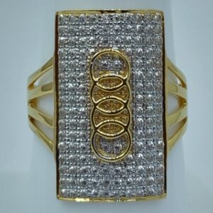 916/22k heavy weight special gents ring