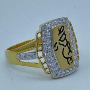 22k/916 fancy Exclusive gents ring