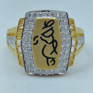 22k/916 fancy Exclusive gents ring