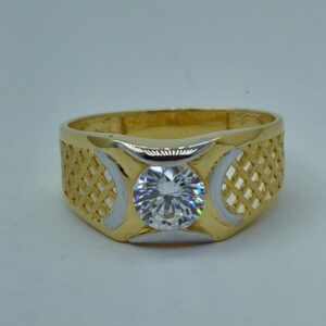 916/22k Exclusive gents ring