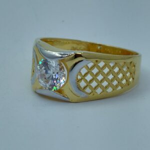 916/22k Exclusive gents ring