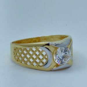 916/22k Exclusive gents ring