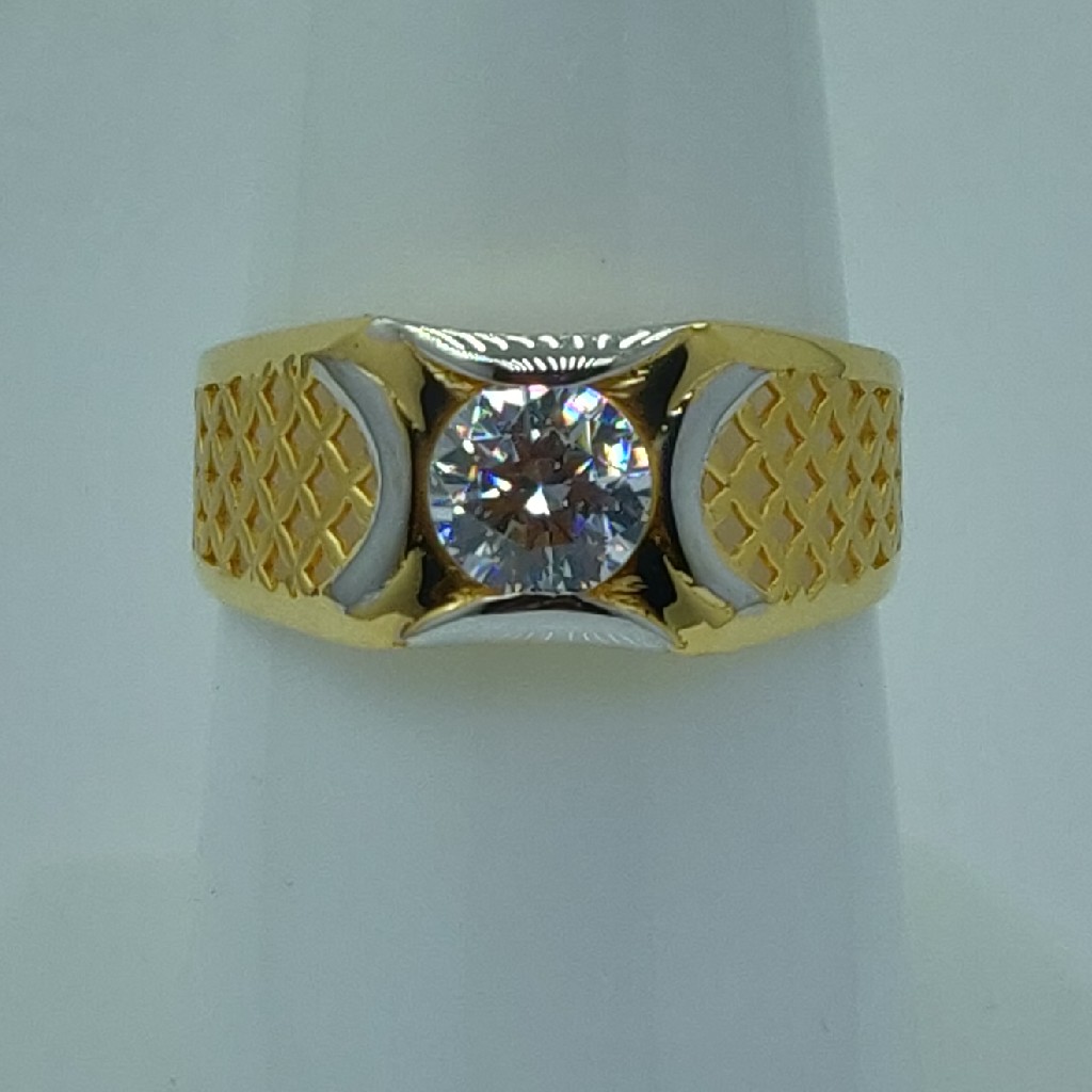 916/22k Exclusive gents ring
