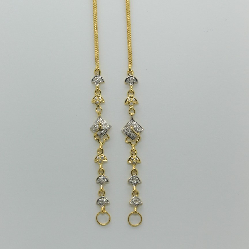 916 Gold earchain(kanser)