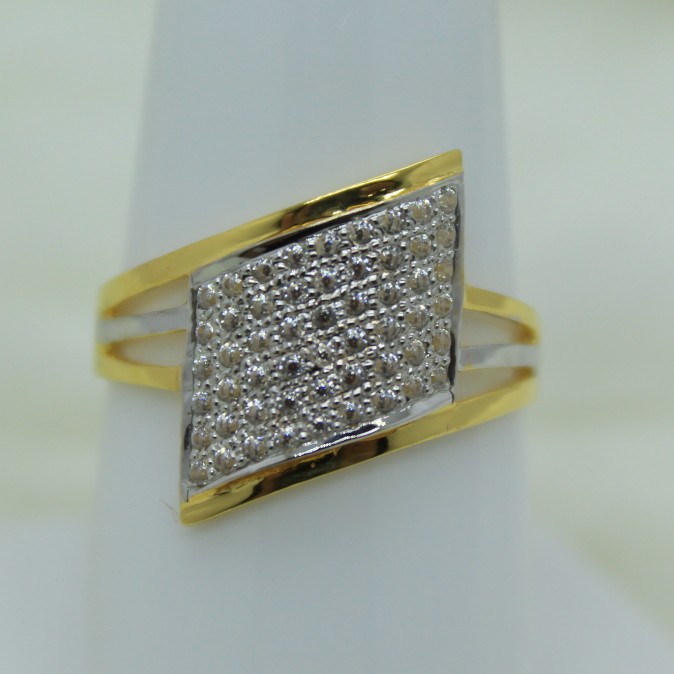 916 Gold Fancy gents ring