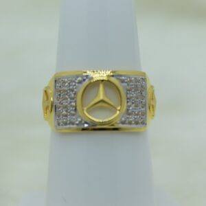 916 Gold gents ring