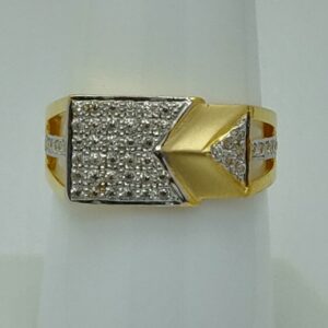 22k Gold Fancy ring For Men