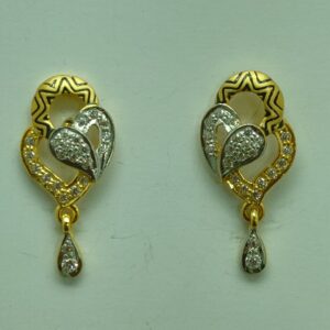 916 Gold Designer Earring