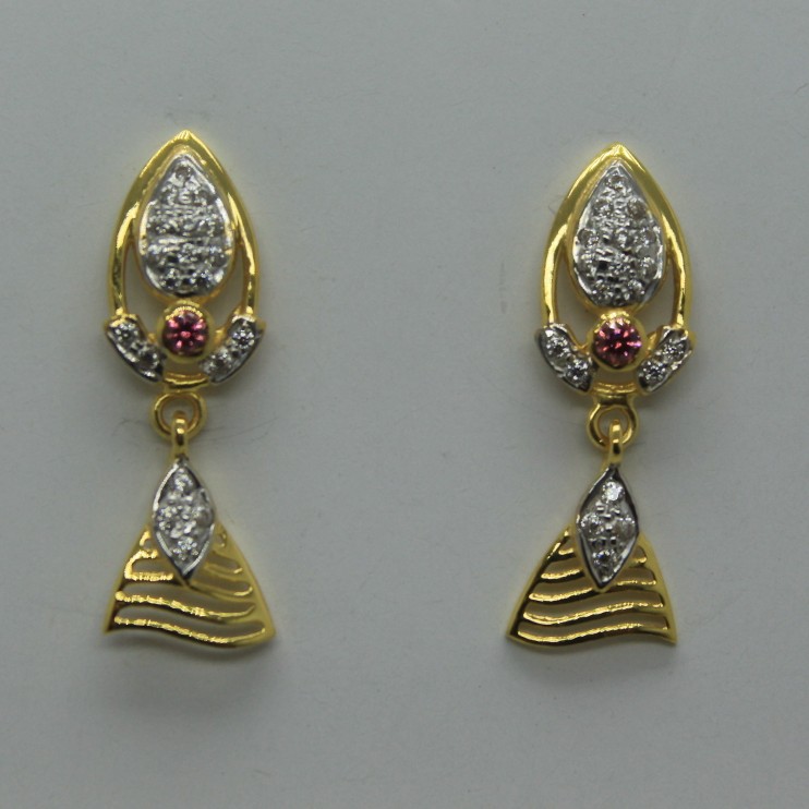 22k fancy earrings