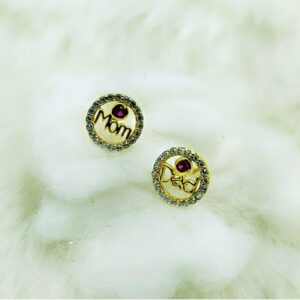 916 Gold CZ Earring SSJ-E005