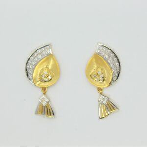 916 Gold Fancy Earring SSJ-E001