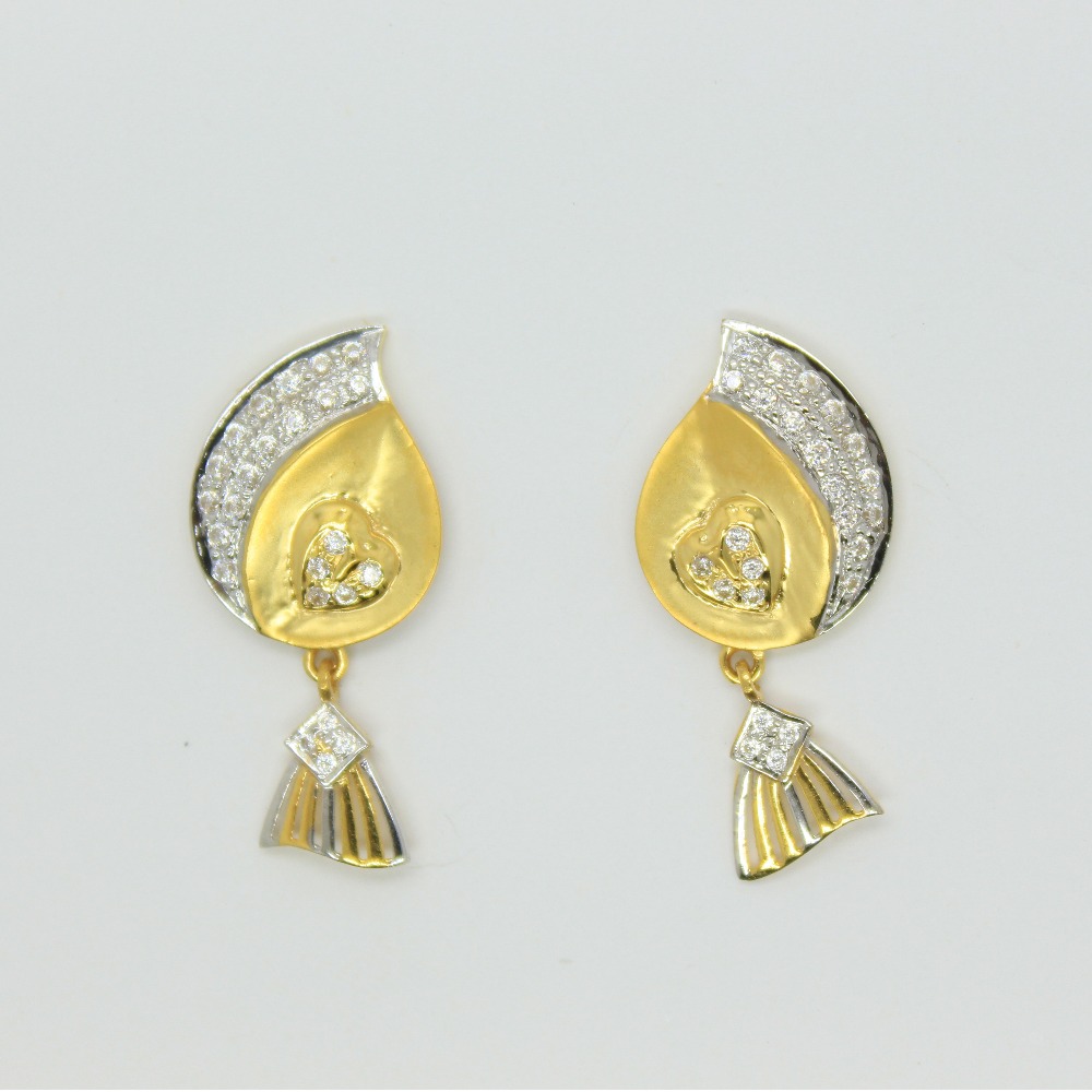 916 Gold Fancy Earring SSJ-E001