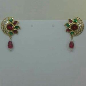 22KT Gold Fancy Colorful Earrings
