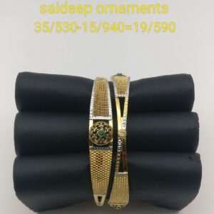 916 copper Bangles design Kadli