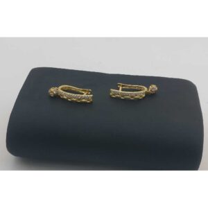 18KT Gold Fancy CZ Bali