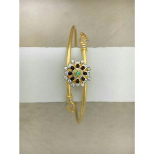 22kt/916 Gold Designer Ladies Daimond Kada