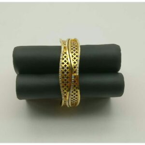 22K / 916 Gold Designer Stone Copper kadli